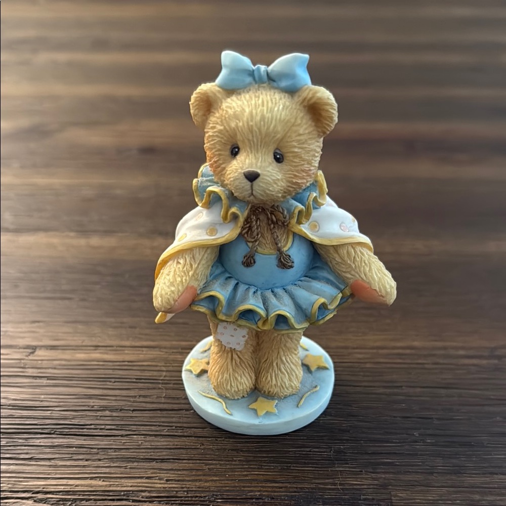 Cherished Teddies Claudia “Your Take Center Ring With Me” 1995 Bear Figurine